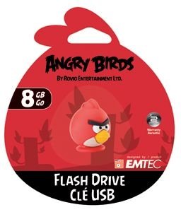 Emtec Prenosni USB disk Angry Birds Red Bird 8 GB