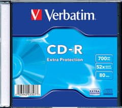 Verbatim CD-R medij 700 MB Slim (43347), 1 kos