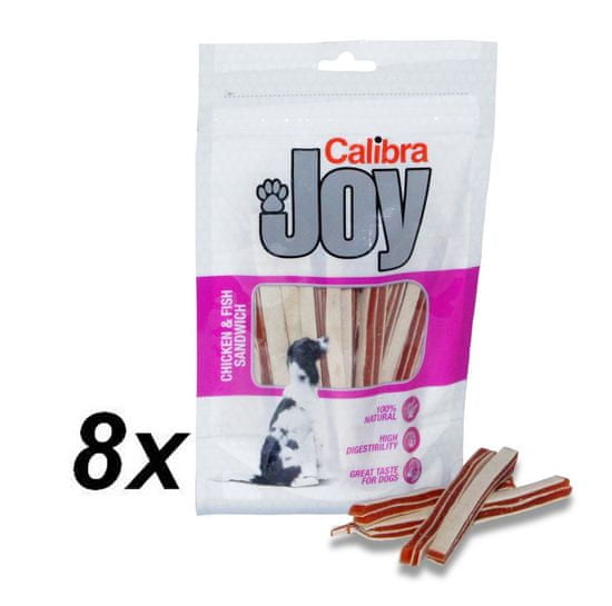 Calibra pasje palčke Joy Dog, 8 x 80 g