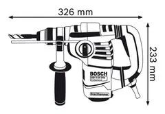 BOSCH Professional vrtalno kladivo GBH 3-28 DRE (061123A000)
