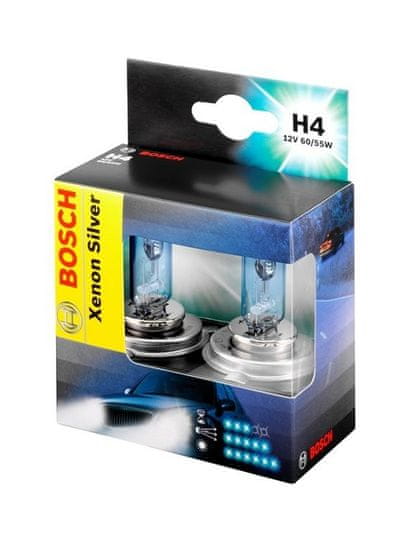 Bosch avtomobilska žarnica H4 Xenon Silver, par