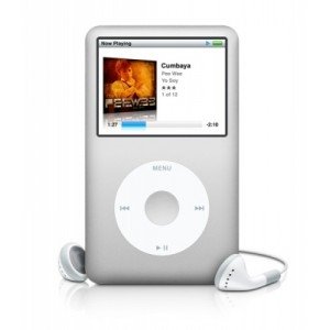 Apple MP4 predvajalnik iPod classic 160 GB, srebrn