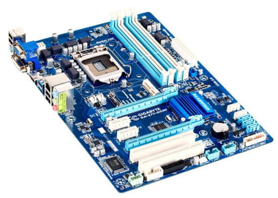 Gigabyte Matična plošča Gigabyte GA-Z77-DS3H, VGA, 1155