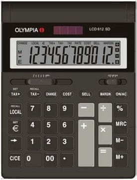 Olympia Kalkulator LCD 612 SD