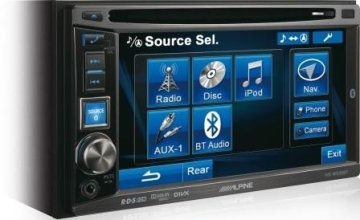 Alpine Avtoradio z LCD zaslonom IVE-W530BT