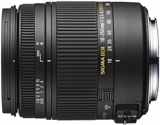 Sigma Objektiv 18-250 mm F3,5-6,3 DC OS C/AF HSM Macro za Canon