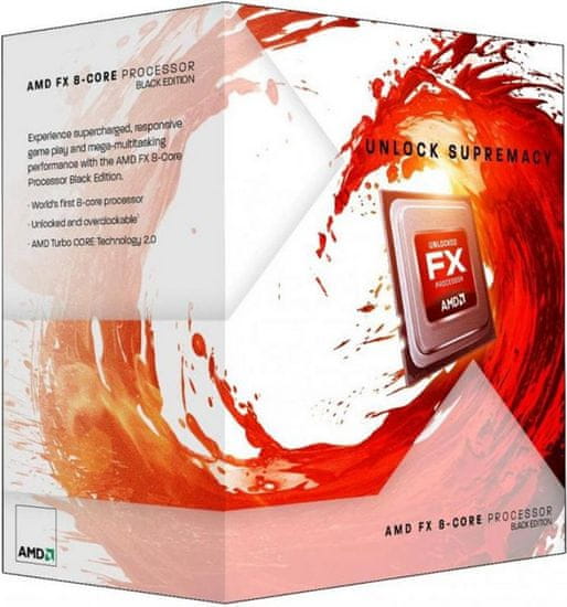 AMD Procesor FX-Series FX-8150, 3,6 GHz (box), AM3+