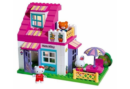 BIG Kocke PlayBig Bloxx Hello Kitty hiša