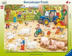 Ravensburger Na veliki kmetiji sestavljanka, 40 delov