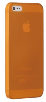 Ozaki Ovitek O!coat 0.3 Jelly za iPhone 5/5S, oranžno