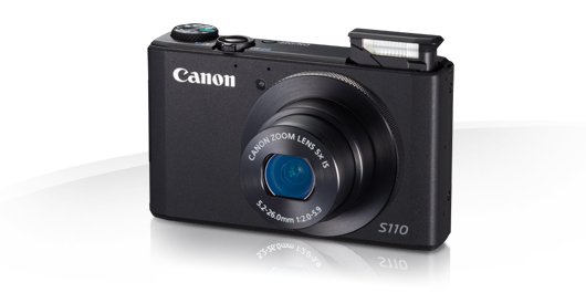 Canon Digitalni fotoaparat PowerShot S110, črn