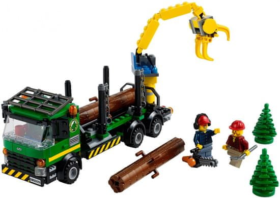 LEGO City 60059 Tovornjak za prevoz hlodov
