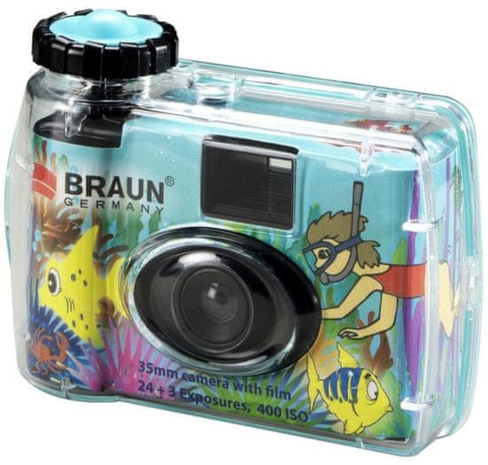 Braun podvodni fotoaparat za enkratno uporabo Braun Q400WP