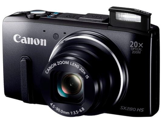 Canon Digitalni fotoaparat PowerShot SX280 HS, črn