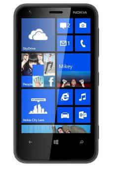 Nokia GSM telefon Lumia 620, črn