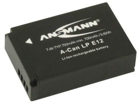 Ansmann Baterija A-Can LP-E12 (za Canon)