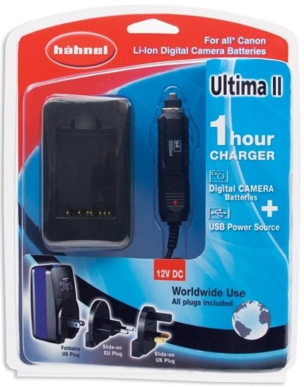 Hähnel Polnilec Li-Ion akumulatorjev Hahnel ULTIMA II - Canon
