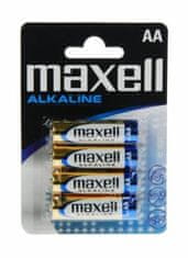 Maxell Baterije LR6 AA, 1,5 V, 4 kosi