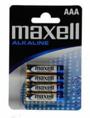Maxell Baterija LR03, AAA, 1,5 V, 4 kosi