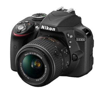 Nikon digitalni fotoaparat D3300 + 18-55 VR II + 55-200 VR