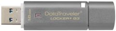 Kingston 16GB USB 3.0 DataTraveler Locker + G3 spominski ključek DTLPG3