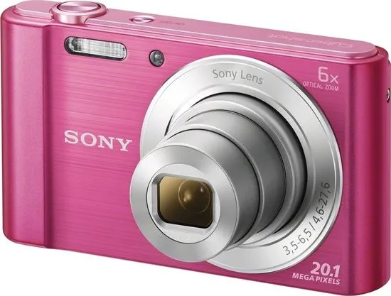 Sony digitalni fotoaparat CyberShot DSC-W810, roza - Odprta embalaža