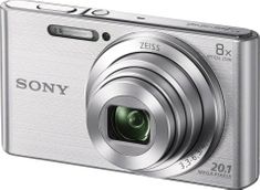 Sony digitalni fotoaparat DSC-W830, srebrn