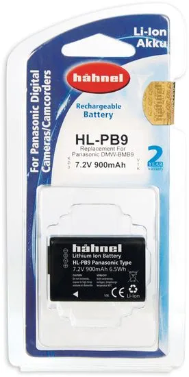Hähnel baterija DMW-BMB9 za Panasonic(HL-PB9)