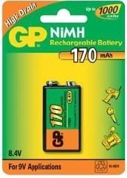 GP Baterija NiMH 9V 170 mAh