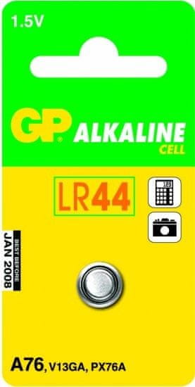 GP Baterija LR44/A76, 1.5V, 1 kos