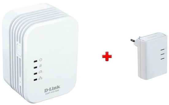 D-Link brezžični mrežni vmesnik PowerLine WiFi DHP-W311AV, kit
