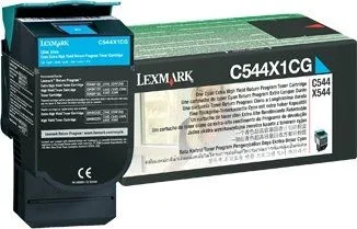 Lexmark Toner C544X1CG Cyan 4000 strani