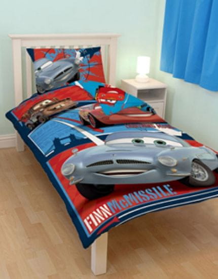 Otroška posteljnina Disney Cars 2, Espionage Single Reversible