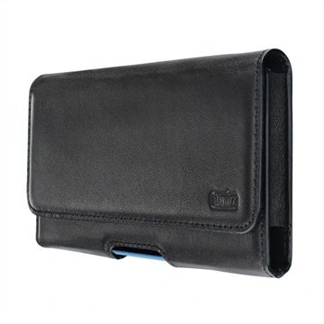 Artwizz Etui Leather Pouch Belt za iPhone 5/5S/5C, gladko črn