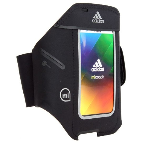 Griffin Torbica Mi Coach Adidas za iPhone 5/5S/5C, črna