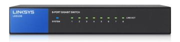 Linksys Gigabitni switch LGS108-EU 8-por