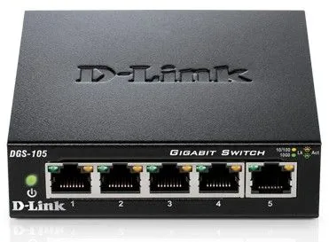 D-Link Gigabitni Switch D-Link DGS-105 5-portni