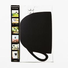 Securit Črna kredna tabla Silhouette, skodelica, max. 30 x 50 cm