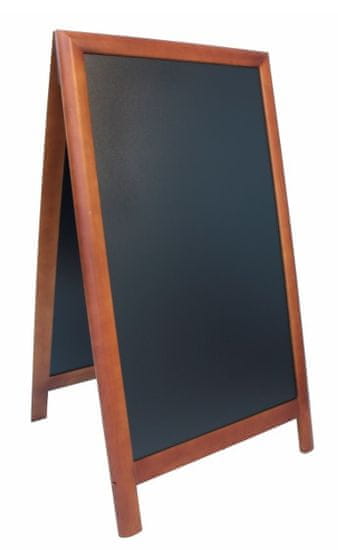 Securit ulična črna kredna tabla Sandwich, brown, 70 x 120 cm