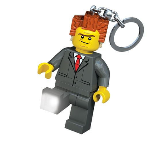 LEGO The Movie President obesek za ključe z led lučjo