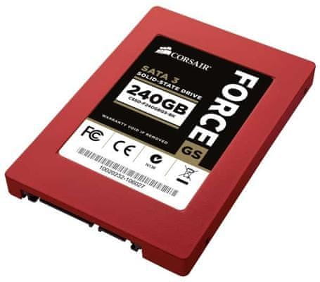 Corsair 2,5" SSD Force Series GS 240 GB, SATA III (CSSD-F240GBGS-BK)