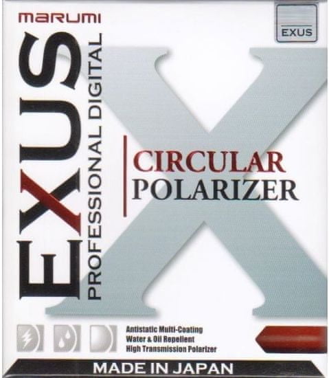 Marumi Filter cirkularni polarizacijski EXUS CPL, 77 mm