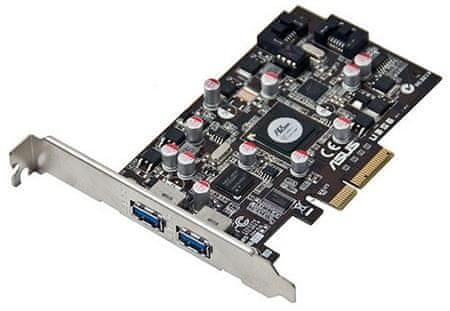 ASUS PCI-E kartica 2x USB 3.0 in 2x SATA