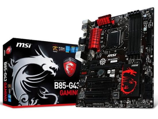 MSI Matična plošča B85-G43 Gaming, 1150