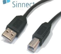 Sinnect Kabel USB 2.0 A-B M/M 1,8 m (11.202)