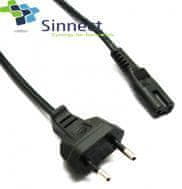 Sinnect Kabel napajalni 220V Euro-2 pin 1,5 m (17.103)