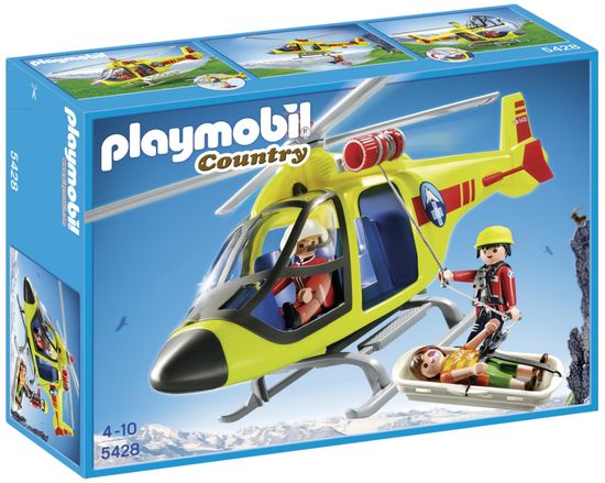 Playmobil helikopter gorske reševalne službe 5428