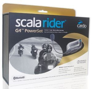 Cardo Komunikacijska naprava System Scala Rider G4 PowerSet