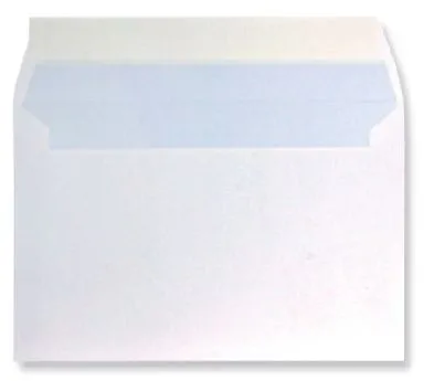 kuverta 120 x 180 mm, bela, 100 kosov