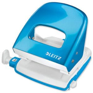   Leitz 5008 Wow luknjač, metalik moder